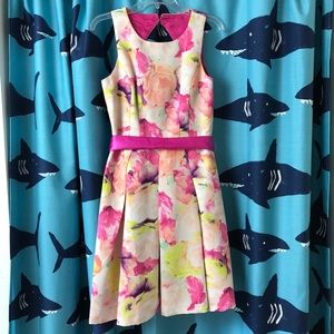 NWOT ModCloth Eliza J Floral Fit and Flare 8